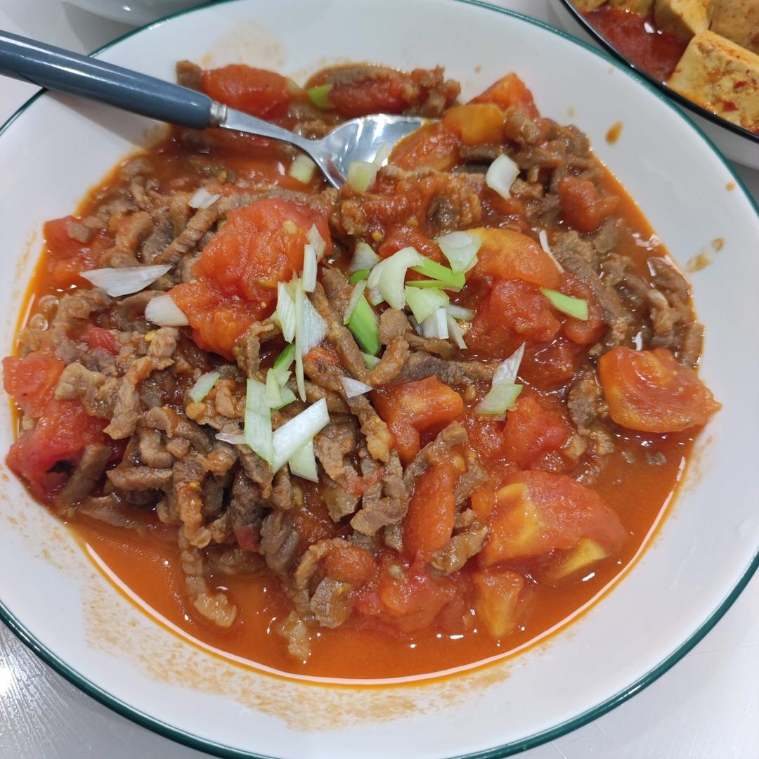 再挑食的孩子都喜欢吃的番茄炒牛肉
