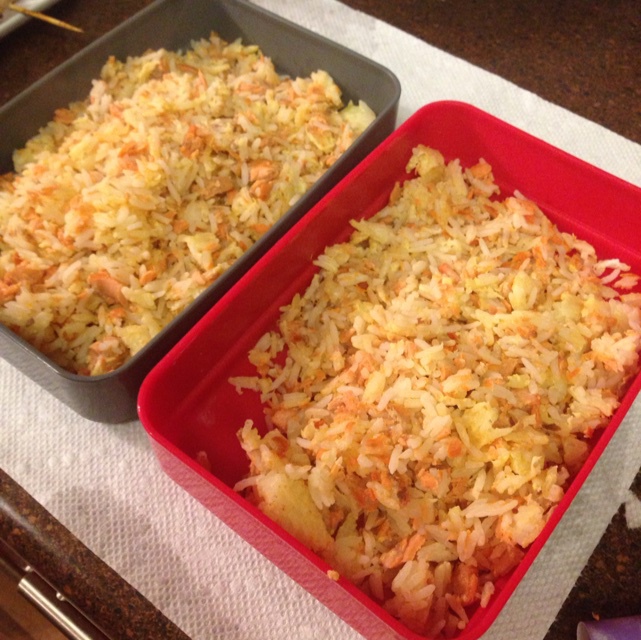 三文鱼炒饭