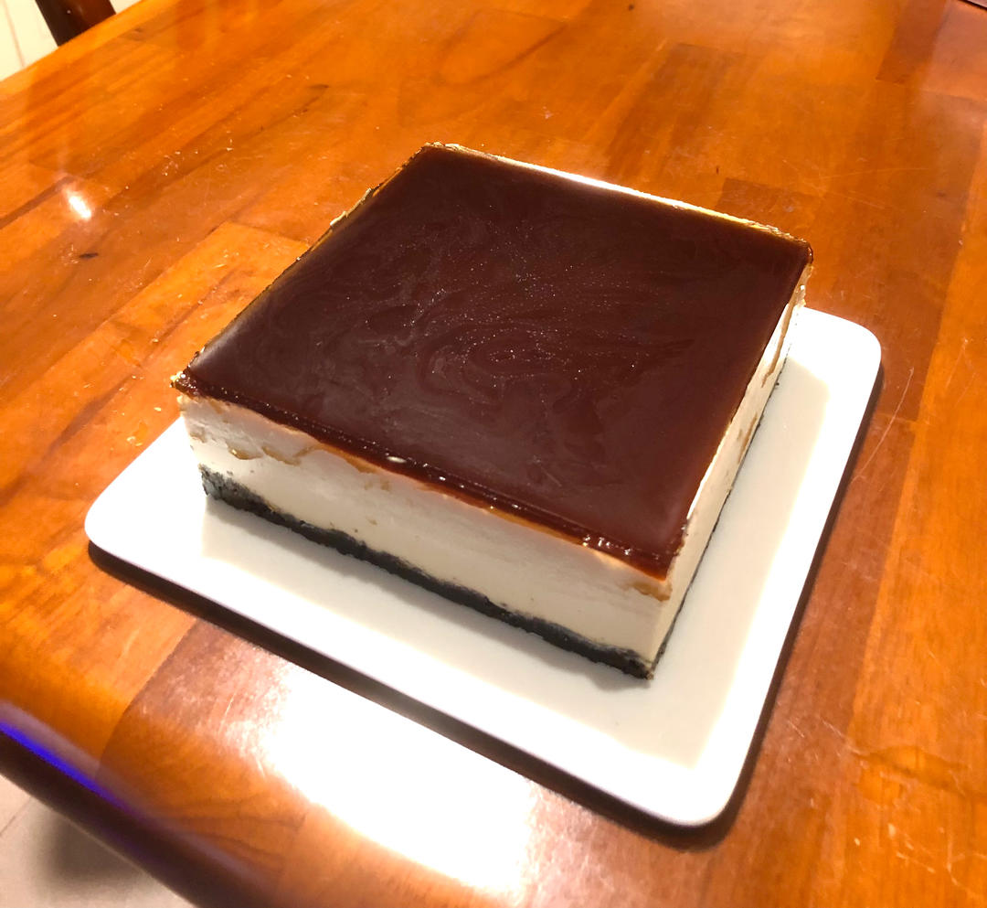 免烤箱❗️双重咖啡冻芝士慕斯蛋糕｜一次成功