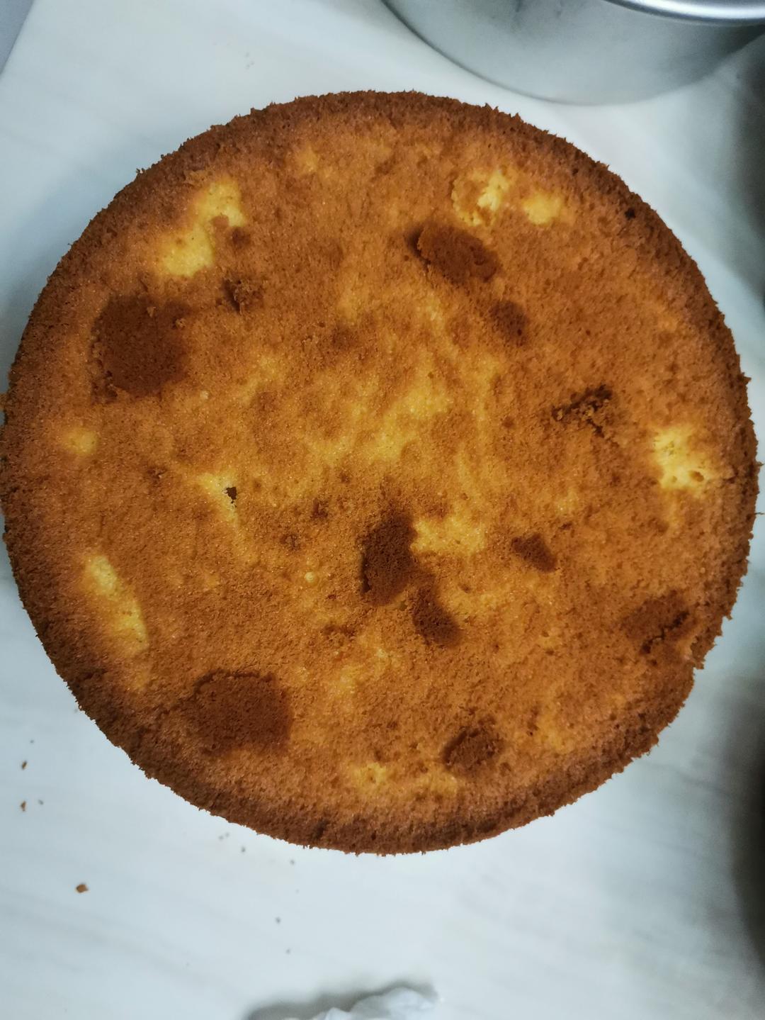 不凹底不塌陷的完美戚风蛋糕