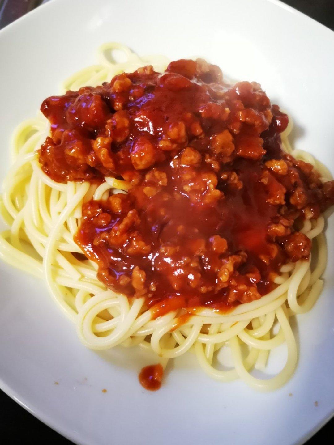 意大利🇮🇹肉酱面传统做法😋😋