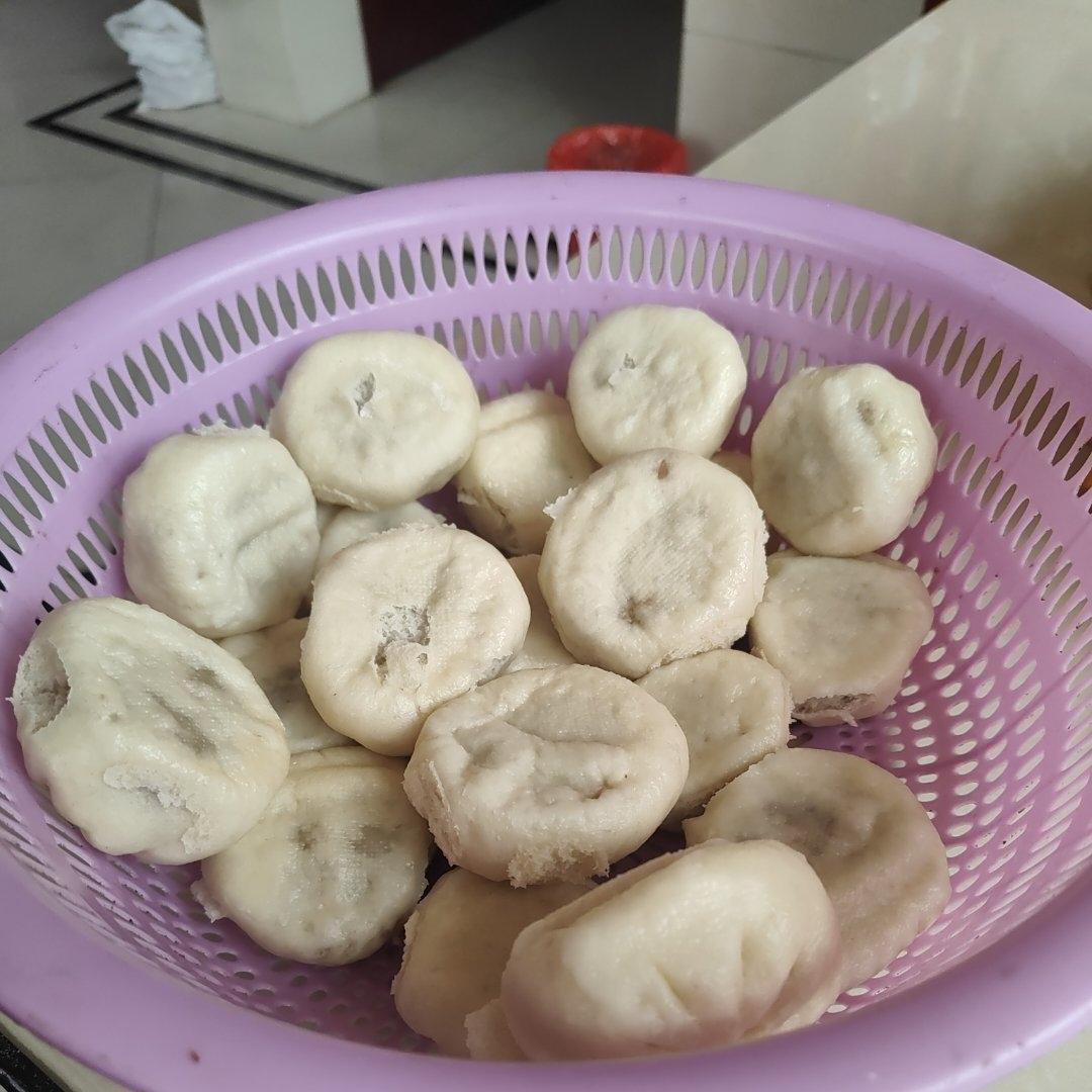 萝卜粉丝馅素包子