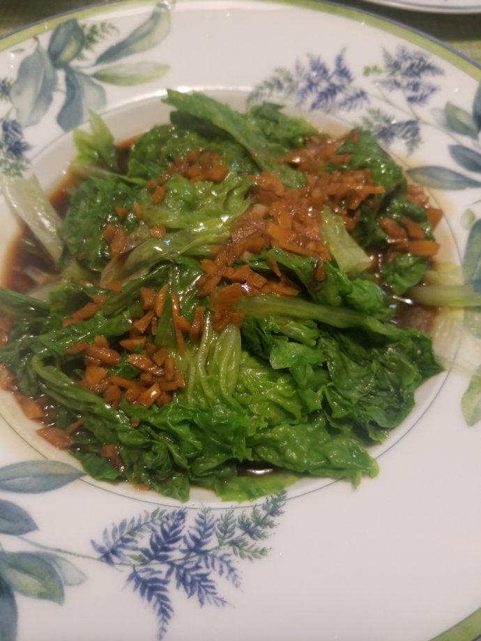 家常菜 蚝油生菜