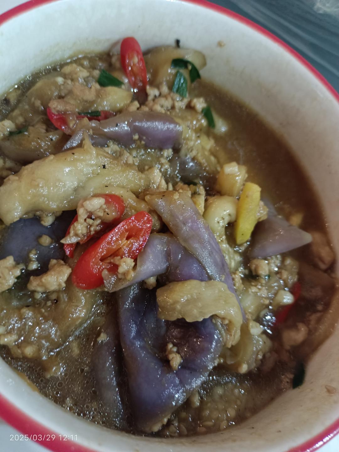 🔥不炸❗❗不煎❗❗少油版肉沫茄子🍆