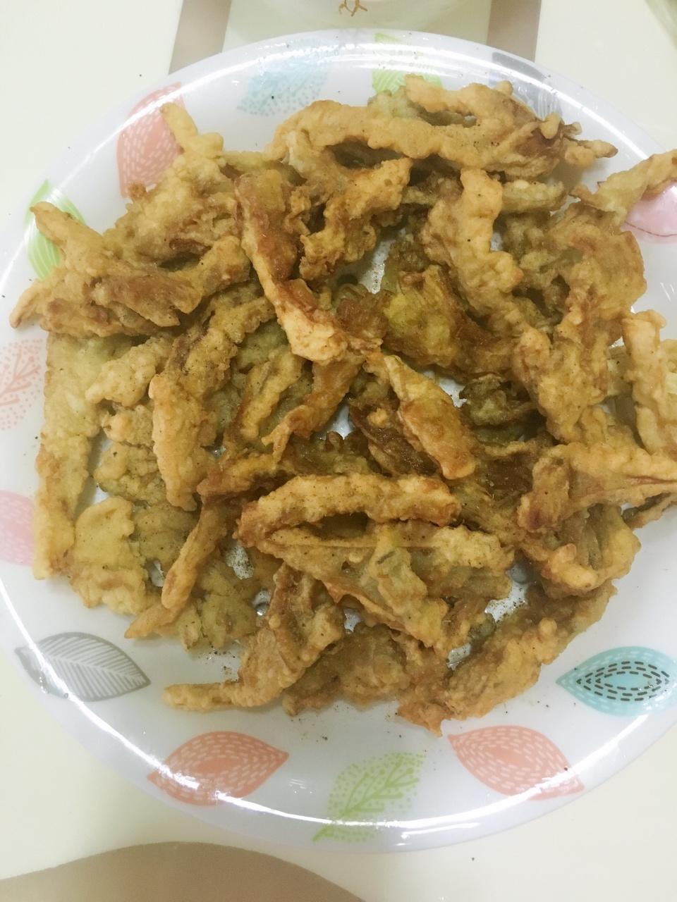 干炸蘑菇（家乡版）