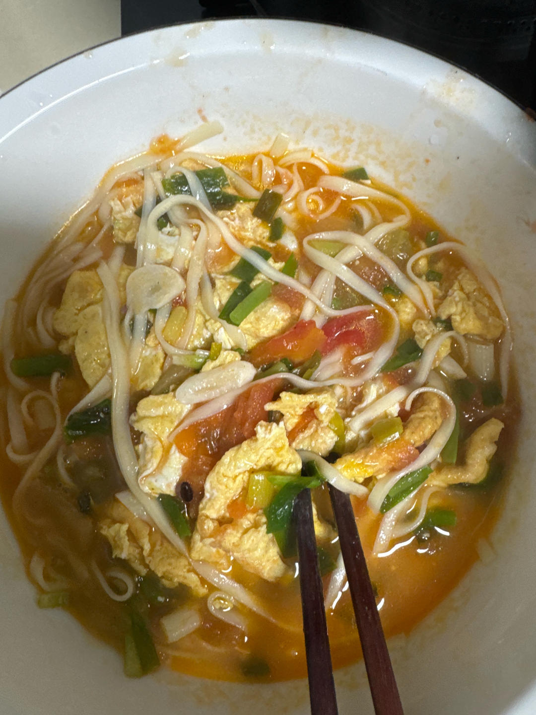 十来分钟做好/番茄鸡蛋面🍜
