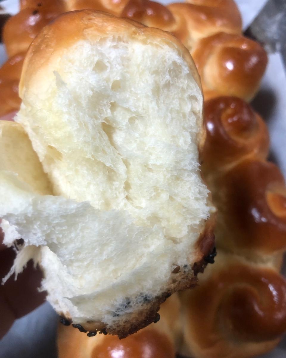 蜂蜜脆底小面包