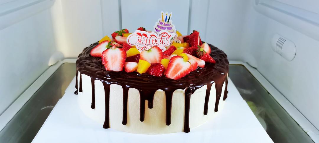 草莓蛋糕（自制草莓酱）