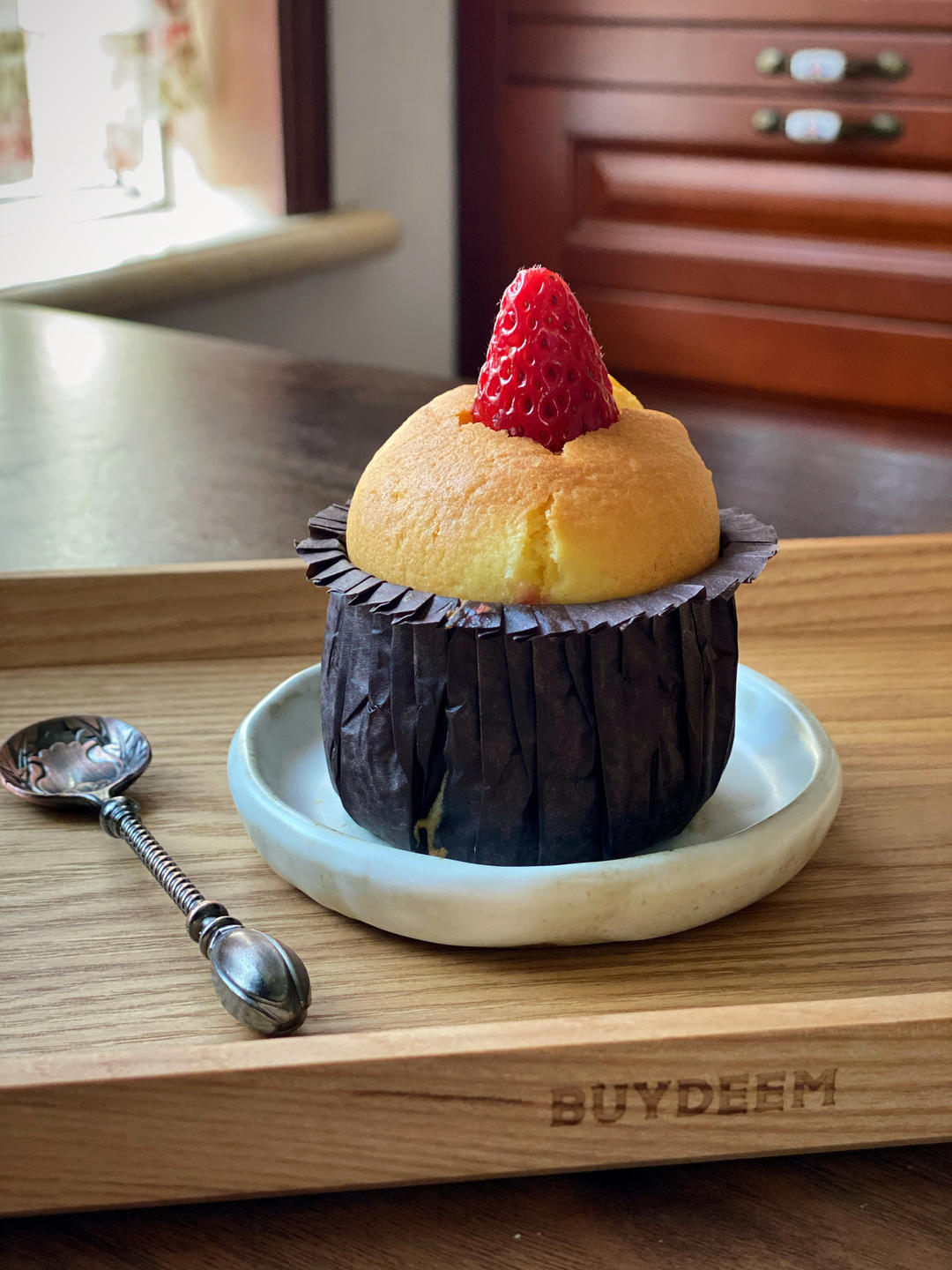 草莓玛芬【4月北鼎烤箱食谱】