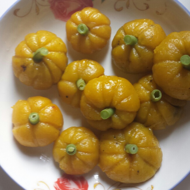 糯糯的南瓜饼