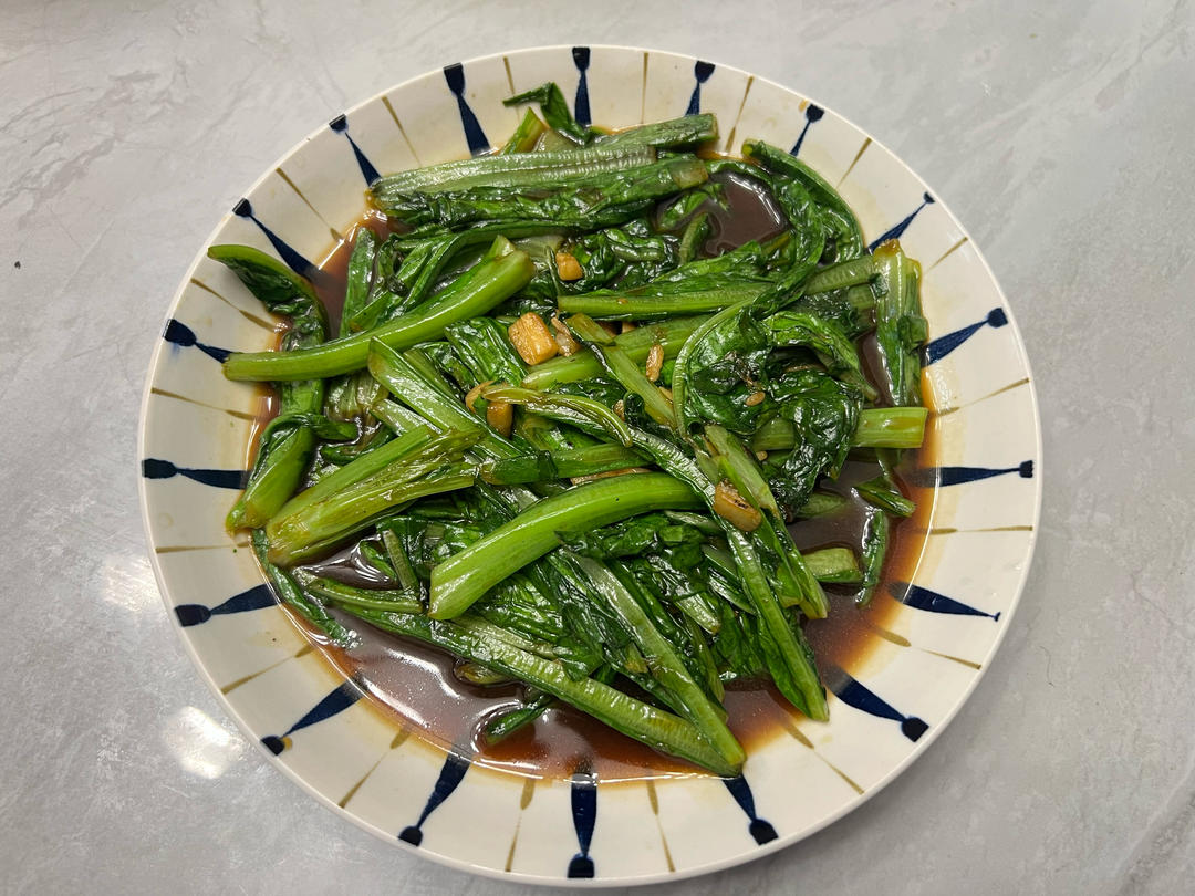 蒜蓉油麦菜（蚝油）