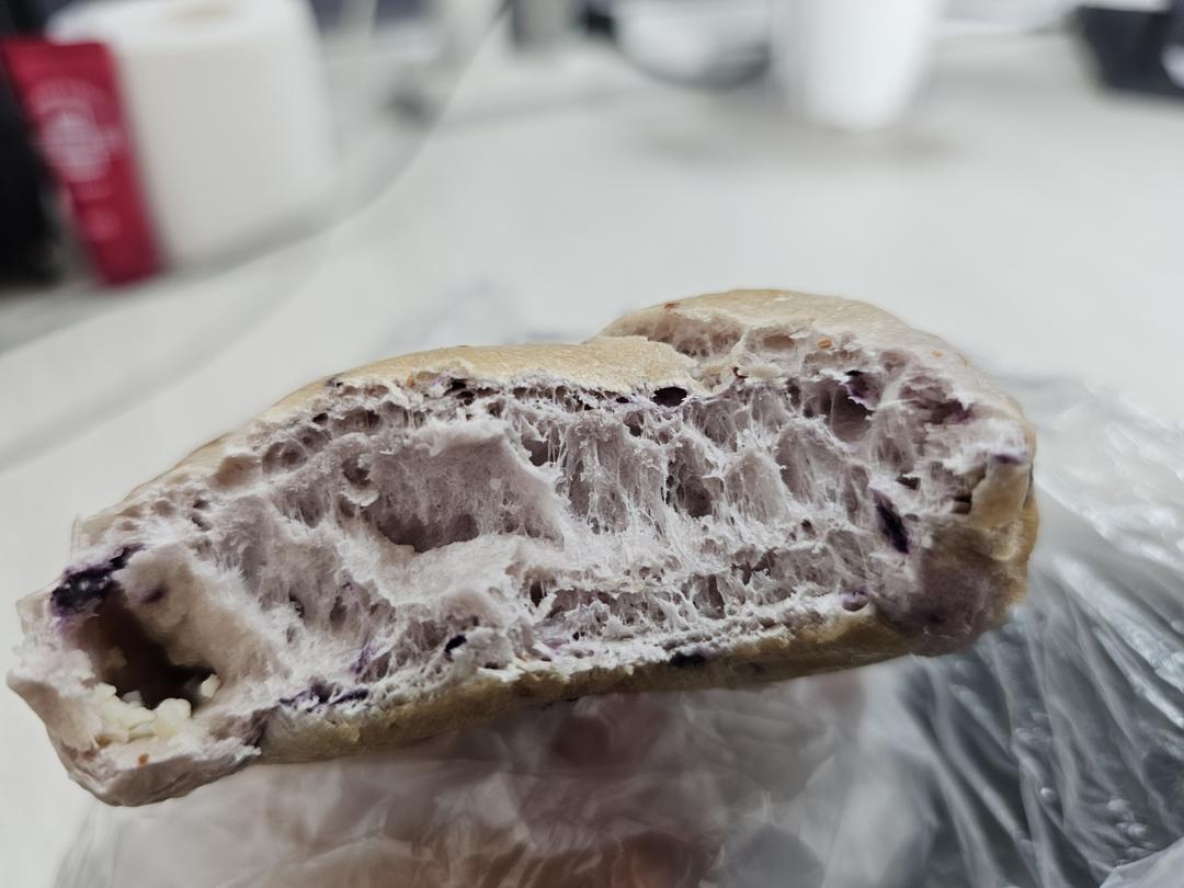 蓝莓🫐乳酪贝果🥯/步骤详细/简单好做