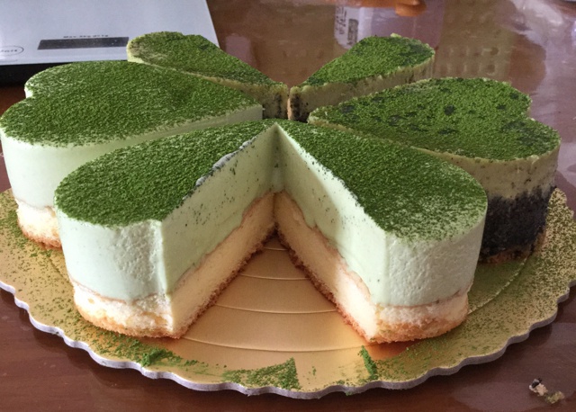 抹茶慕斯蛋糕