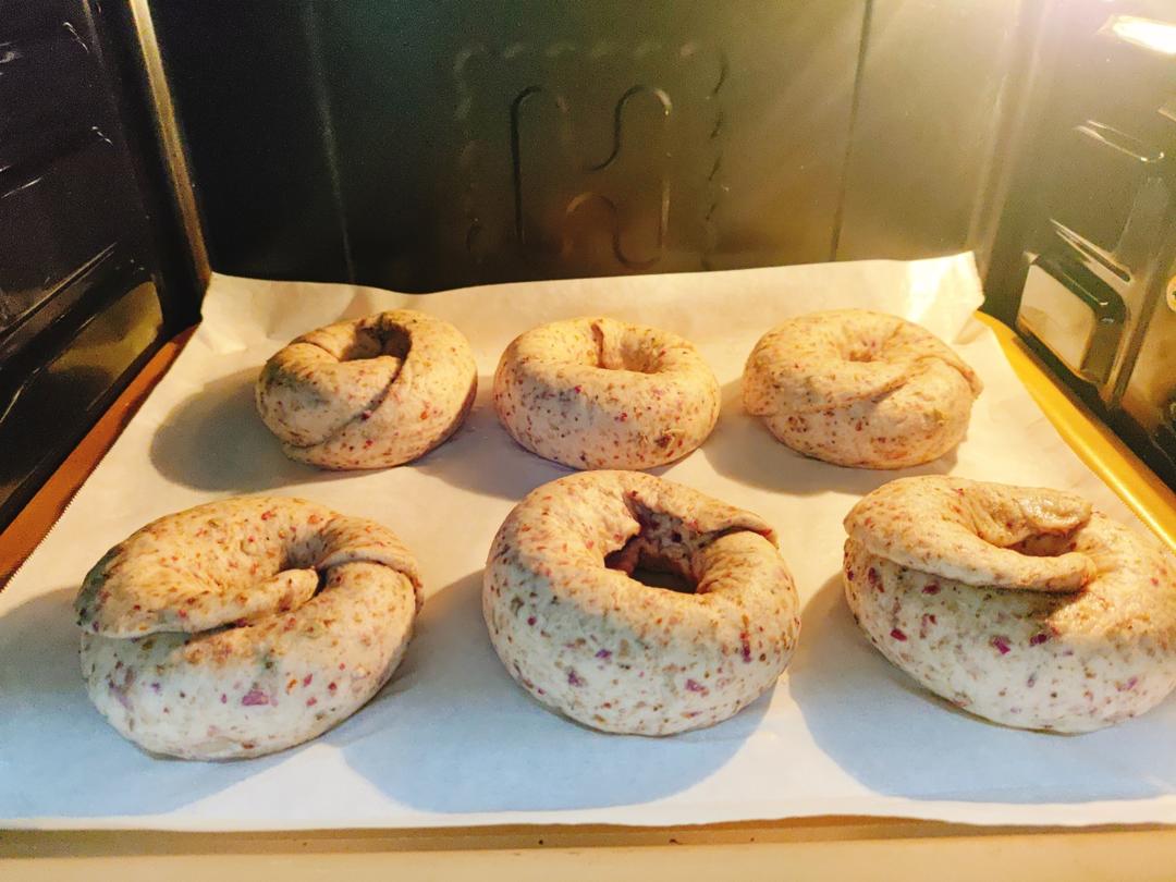 四季减脂神物4⃣️：
酒酿玫瑰贝果