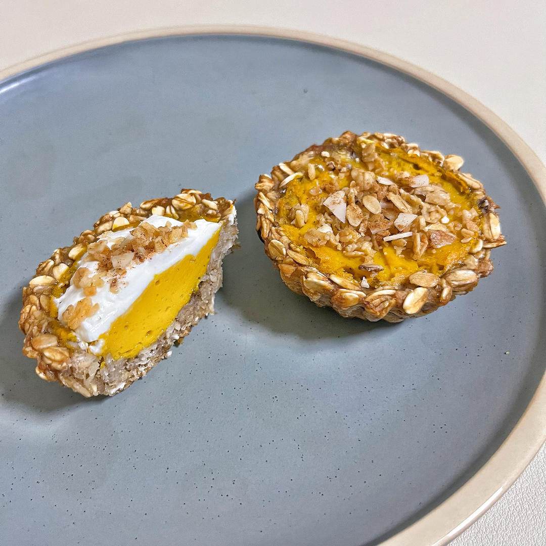 低脂-燕麦南瓜🎃蛋挞