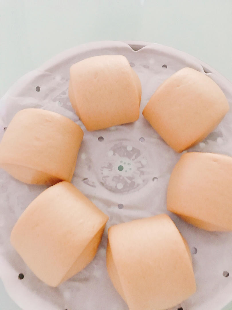 有着面包口感的红糖馒头（一次发酵）