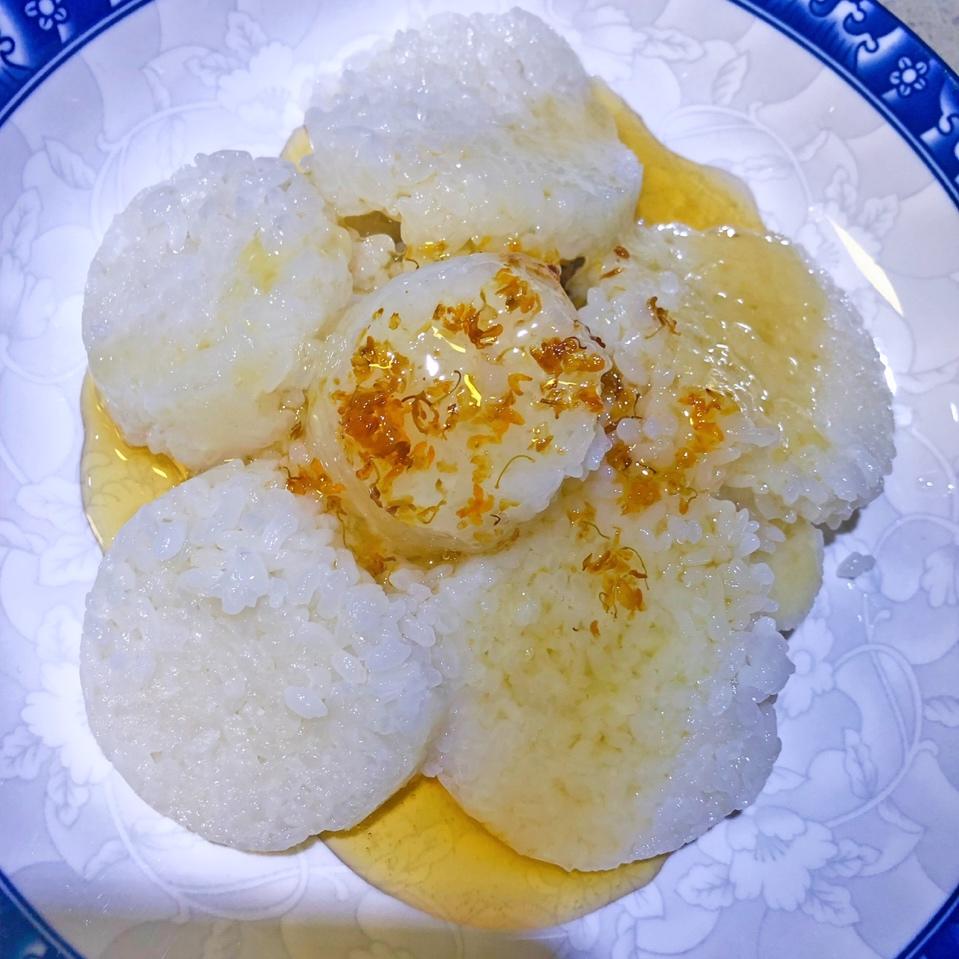 不用粽叶的蜂蜜凉粽