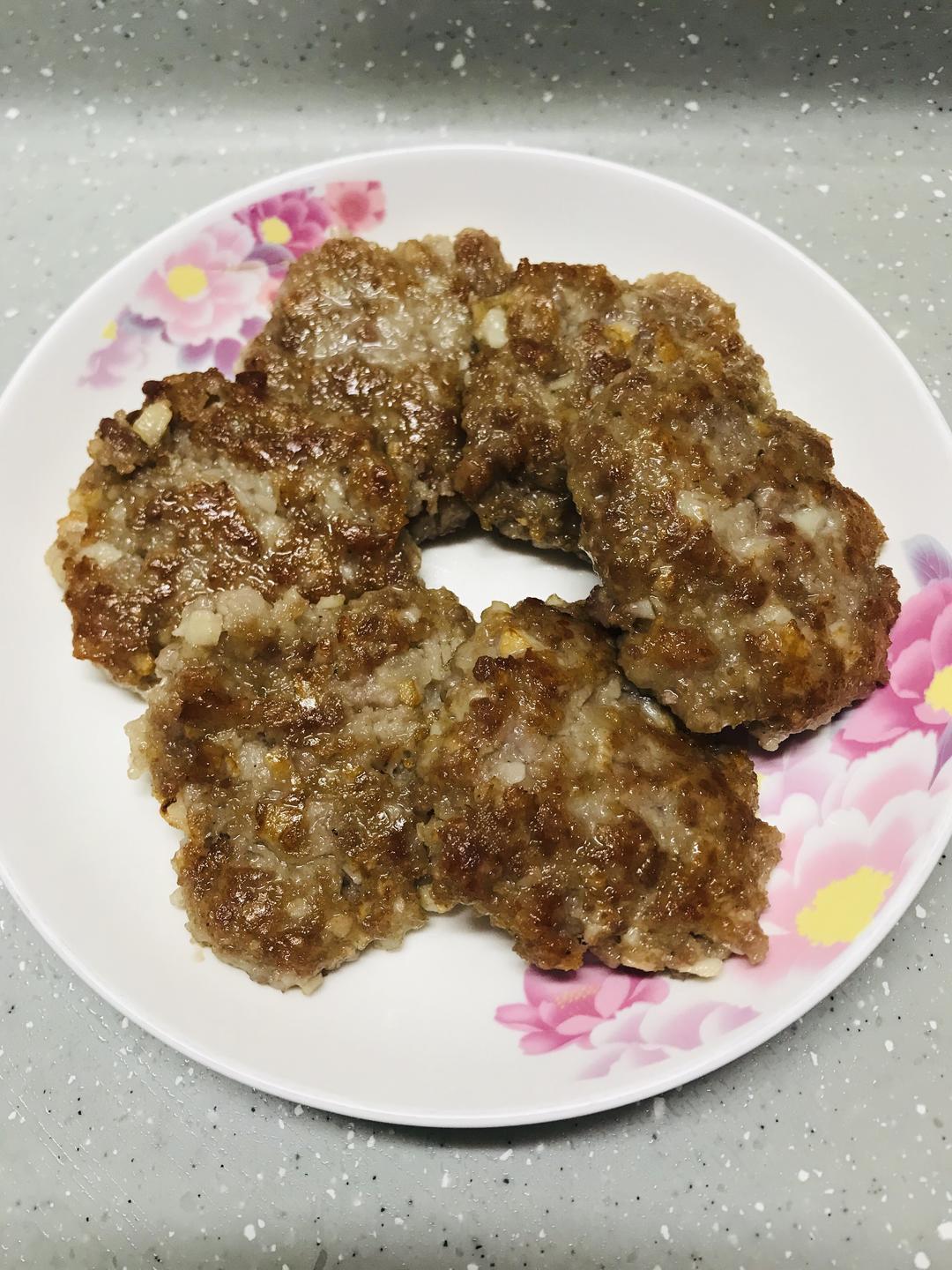 莲藕肉饼