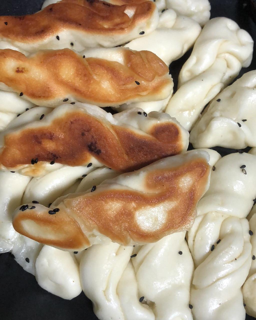 一定要做！—煎卷子【生煎花卷】