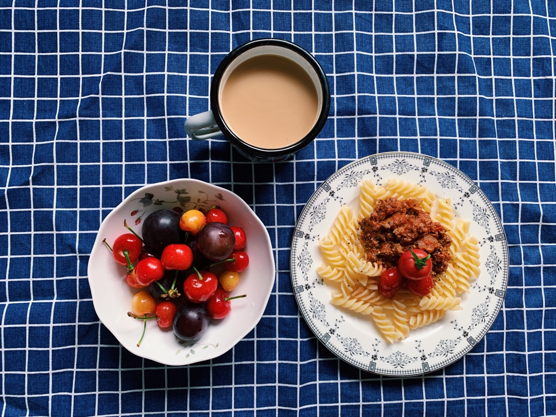 （完胜必胜客的）番茄肉酱意大利面～