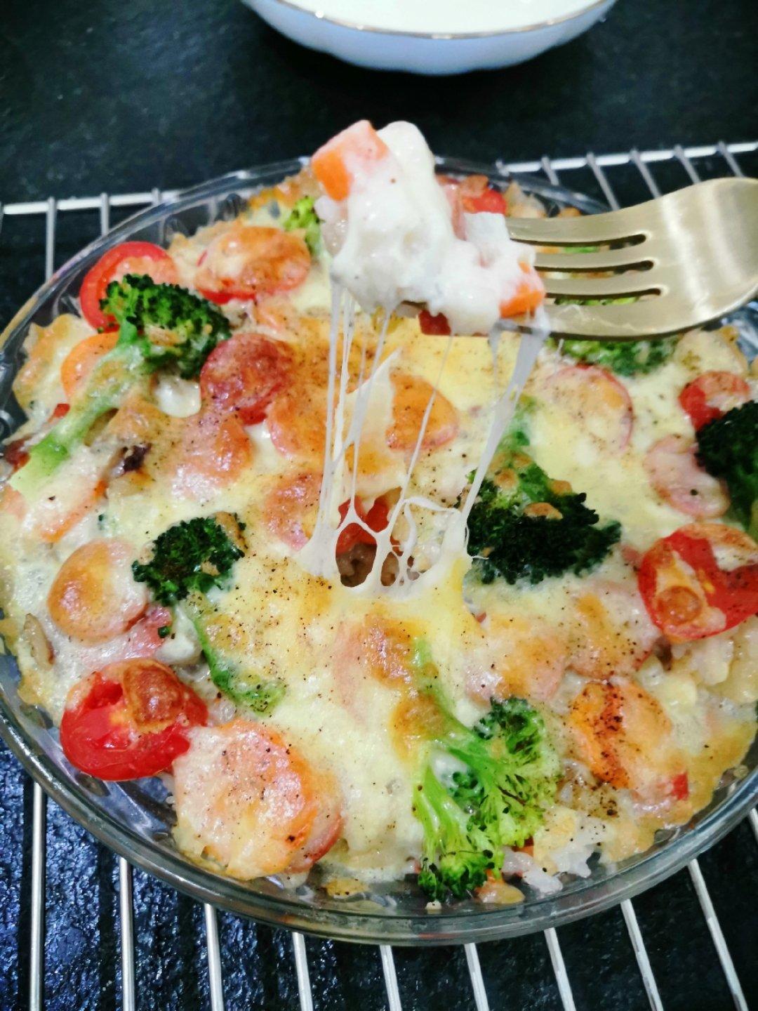 芝士焗饭（烤箱版）