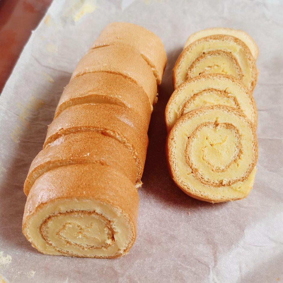 原味蛋糕卷