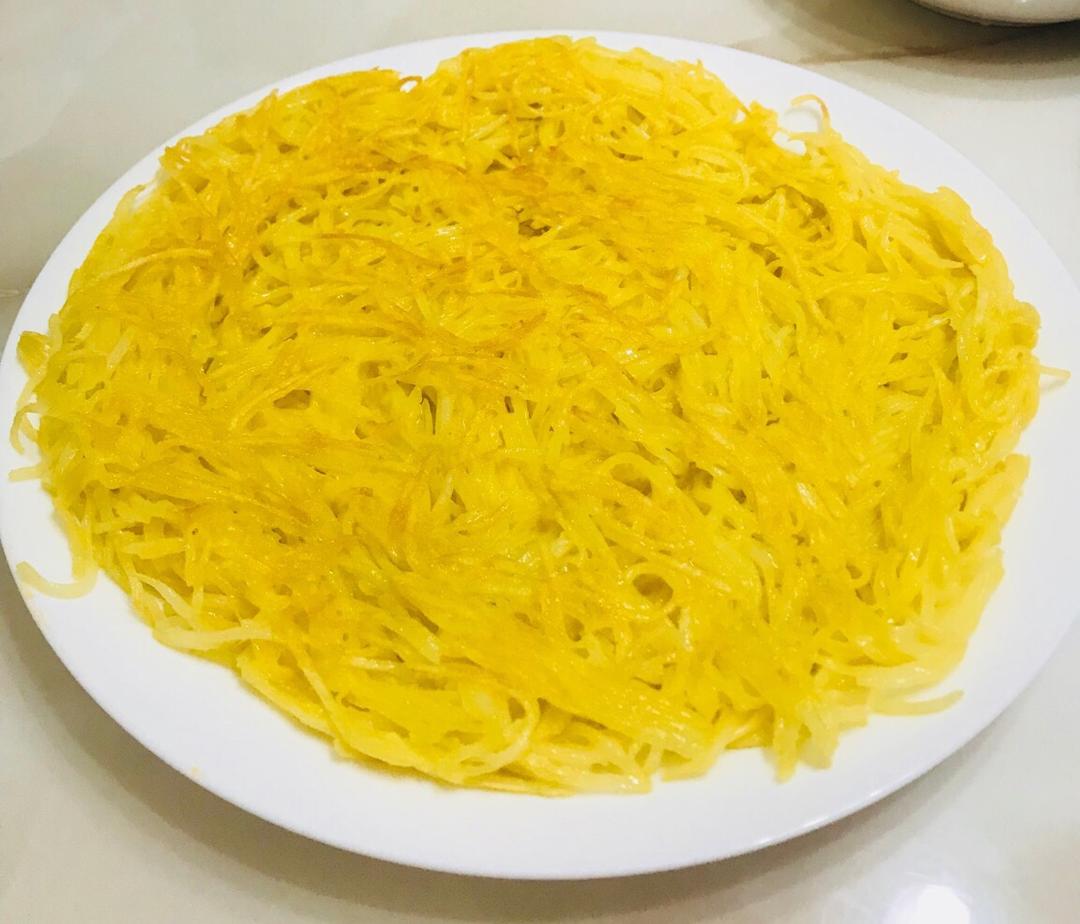 土豆丝鸡蛋饼