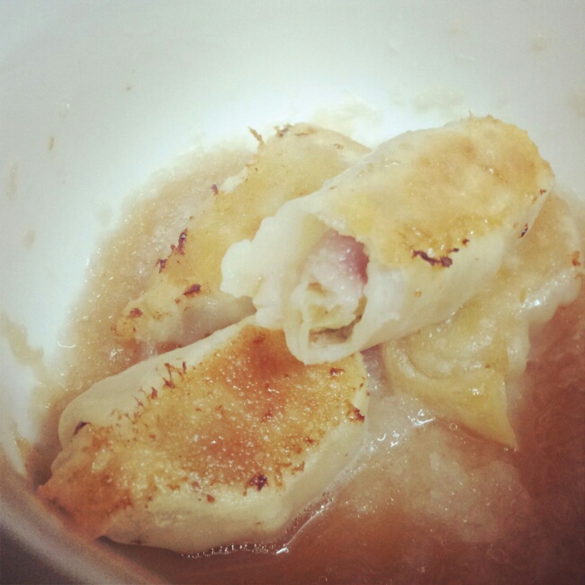 电饭锅煎饺