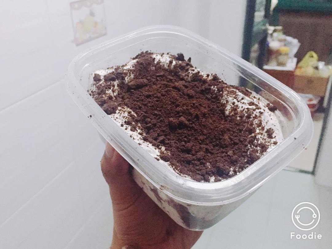 好吃到流泪的奥利奥咸奶油盒子蛋糕