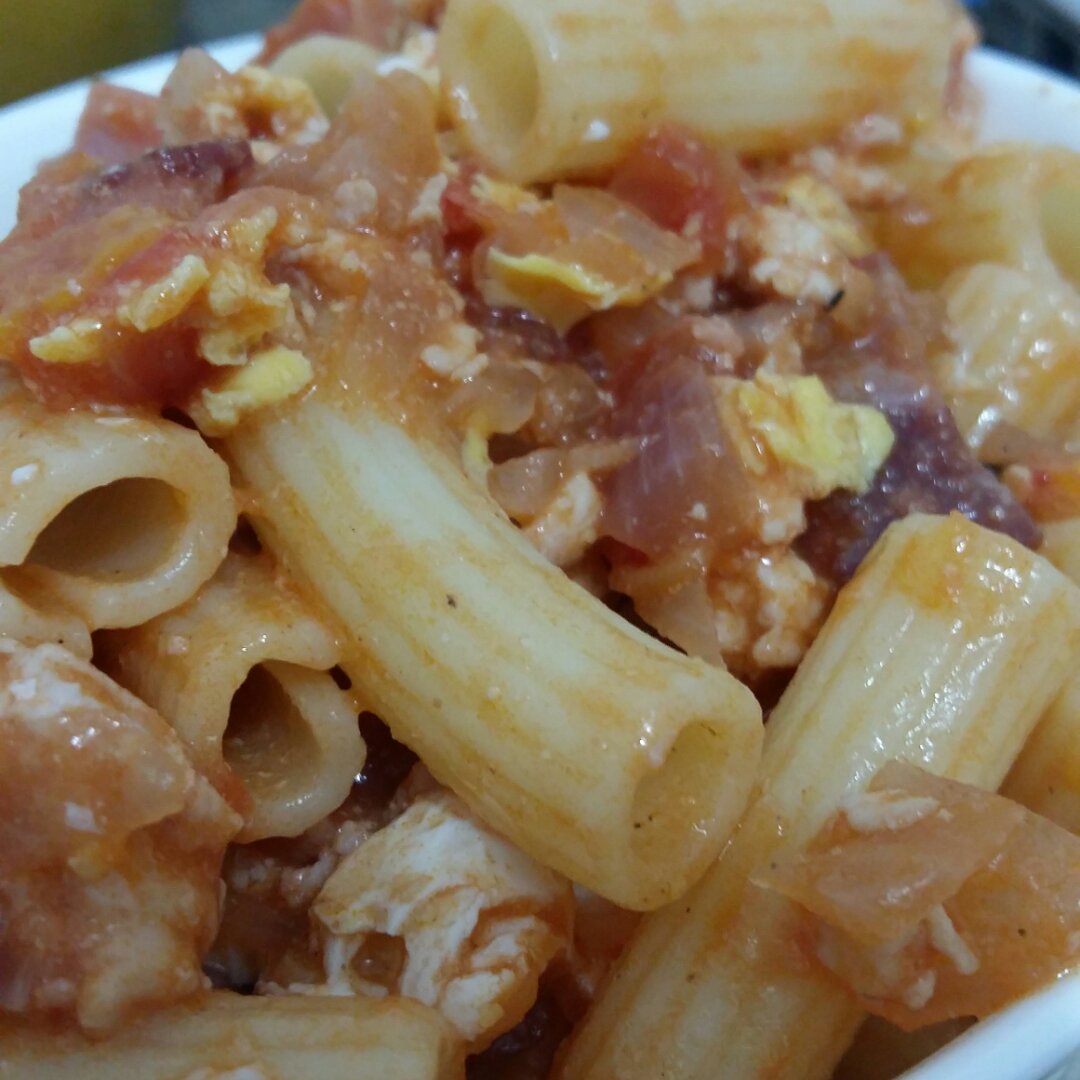 番茄肉酱意大利通心面