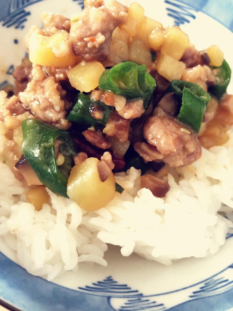 ㊙️香菇土豆肉沫拌饭❗️比外卖还好吃