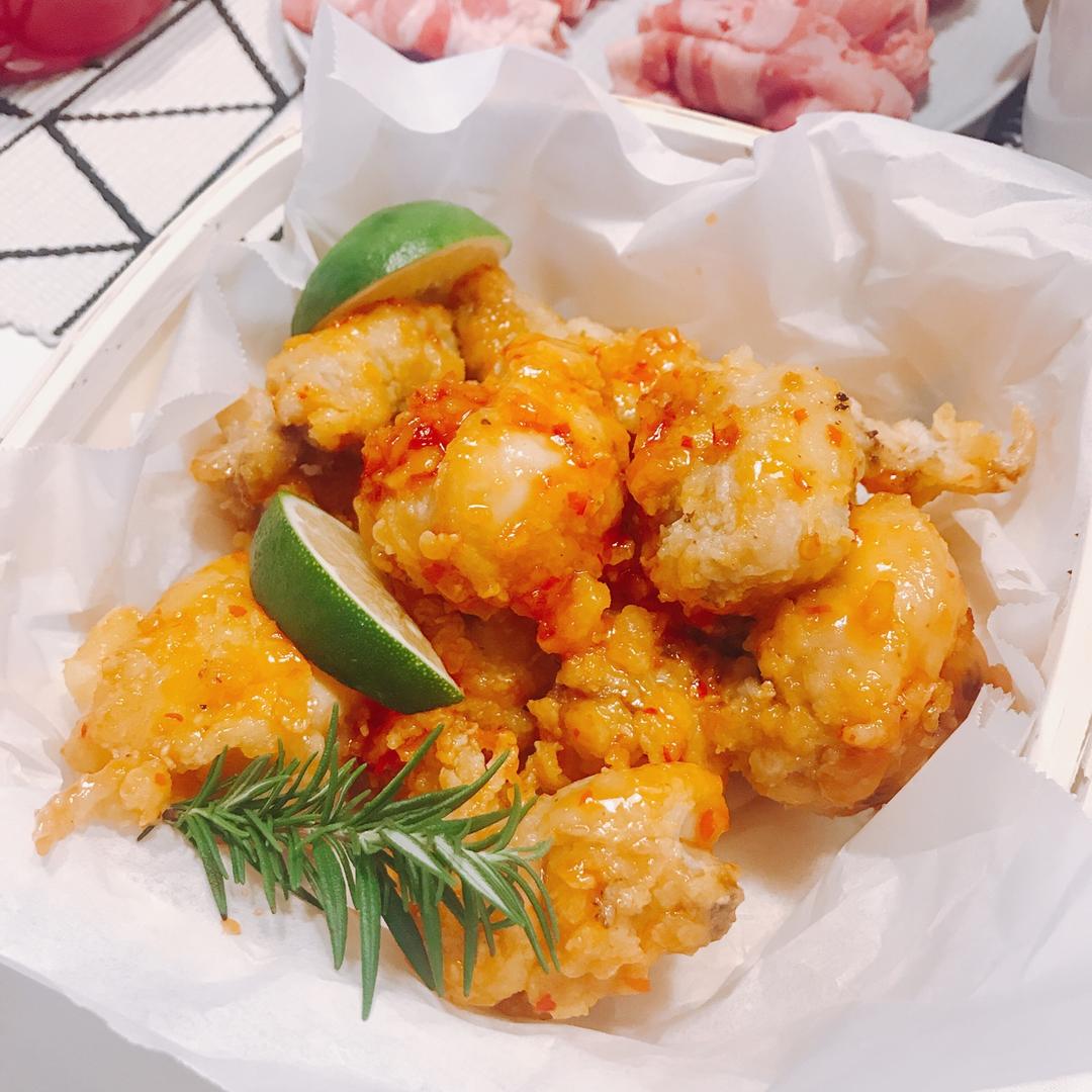 kaku喵做的泰式甜辣炸鸡