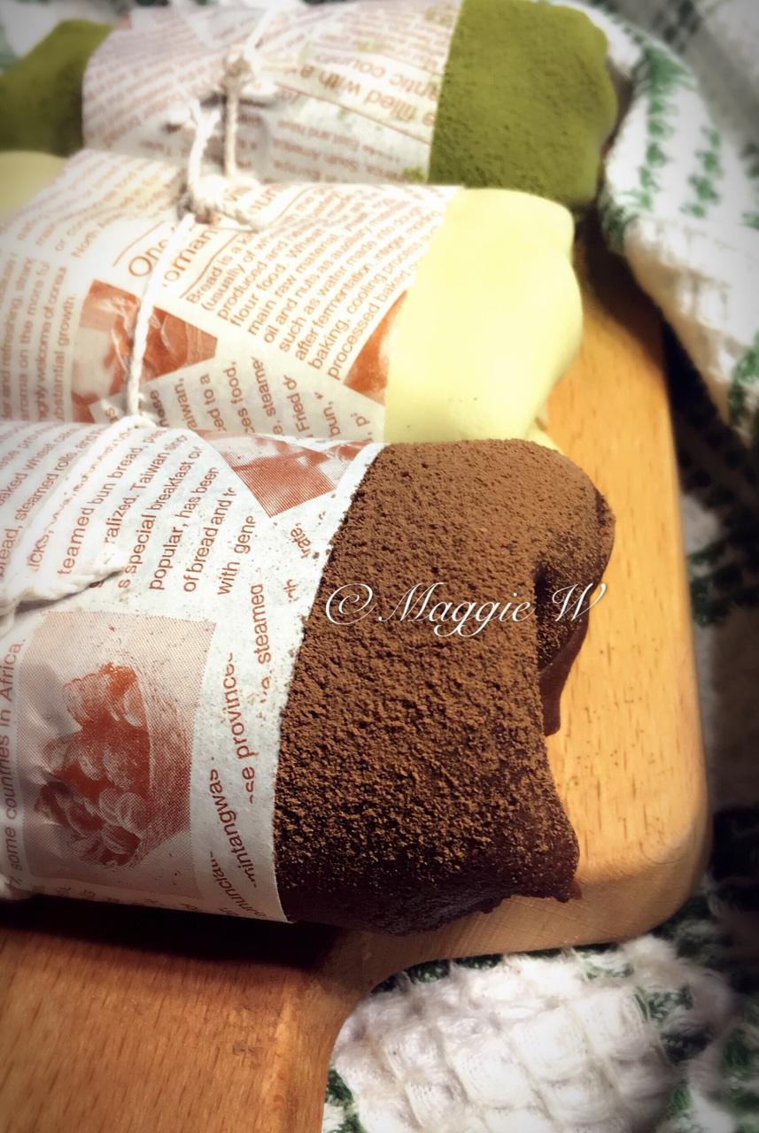 抹茶千层毛巾卷