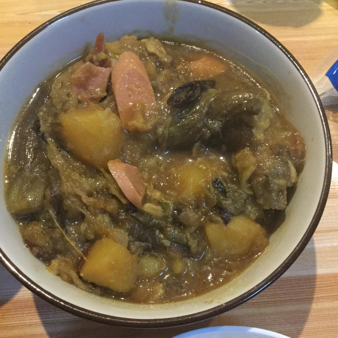 土豆炖茄子