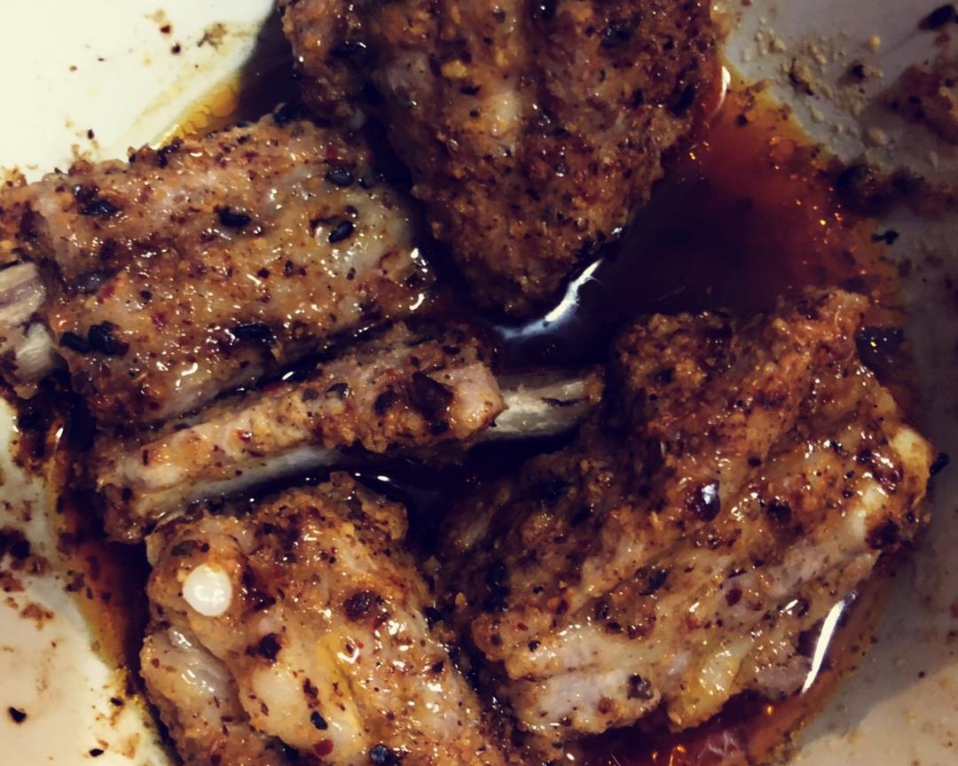 超好吃的生酮粉蒸排骨的做法