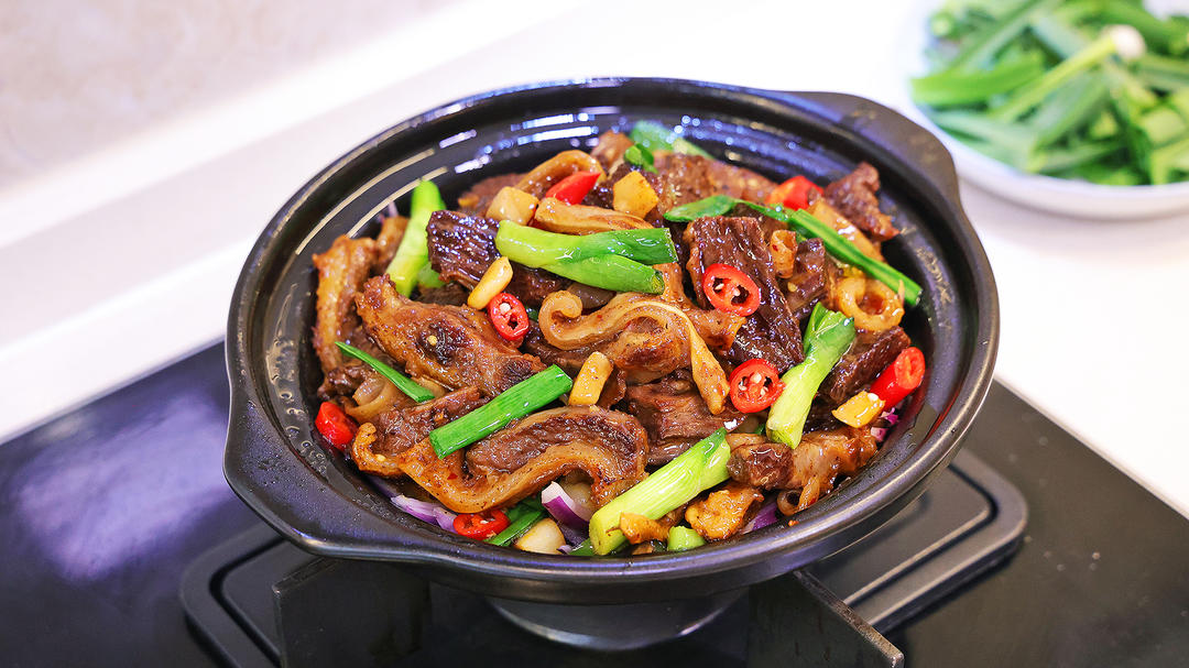 干锅牛腩