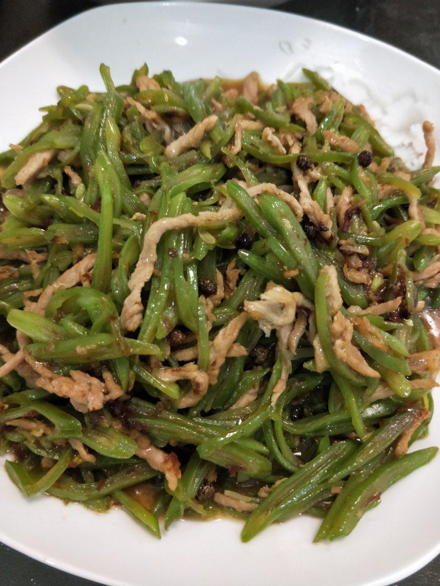 椒香豆角丝