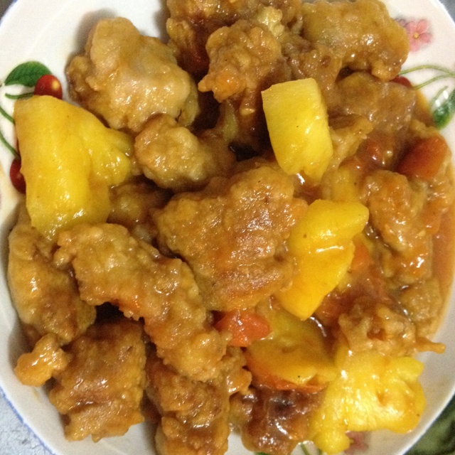 菠萝咕噜肉
