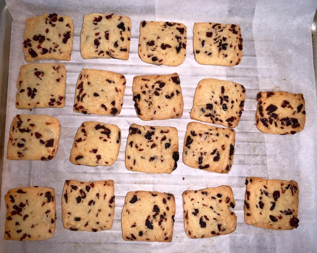 蔓越莓饼干 新手也不怕