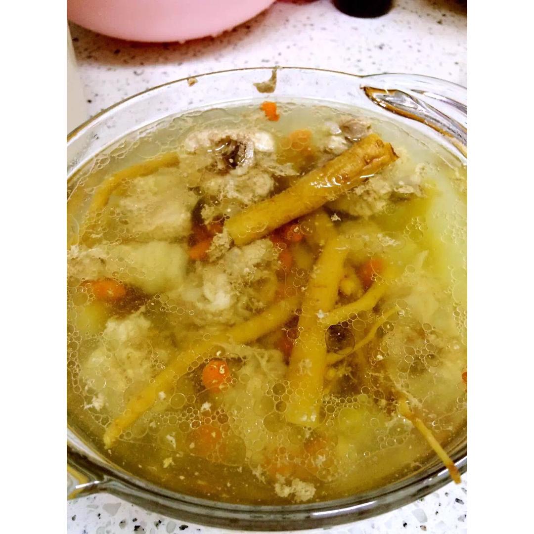 鲜虾小米青菜粥