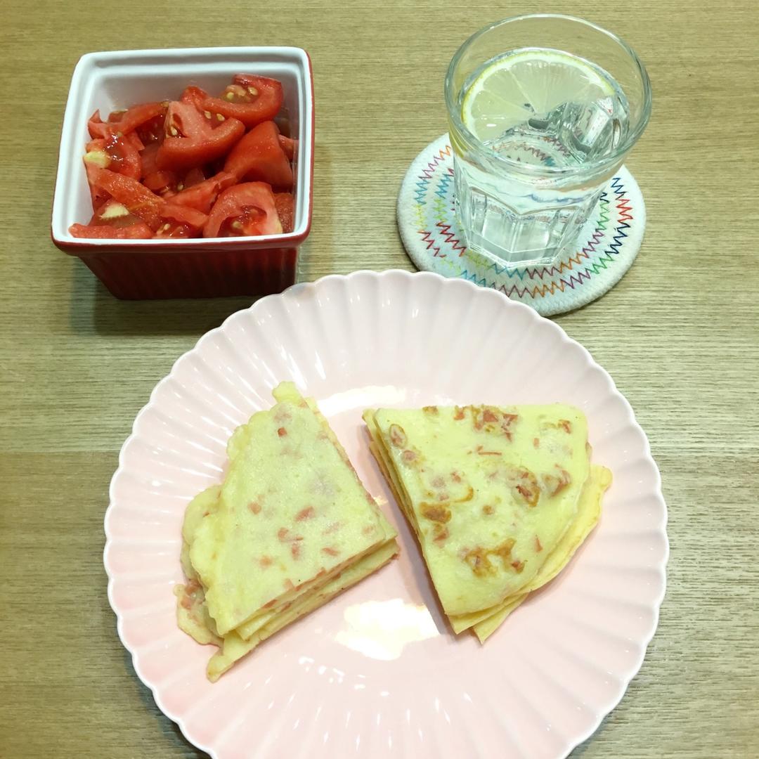 葱花鸡蛋饼