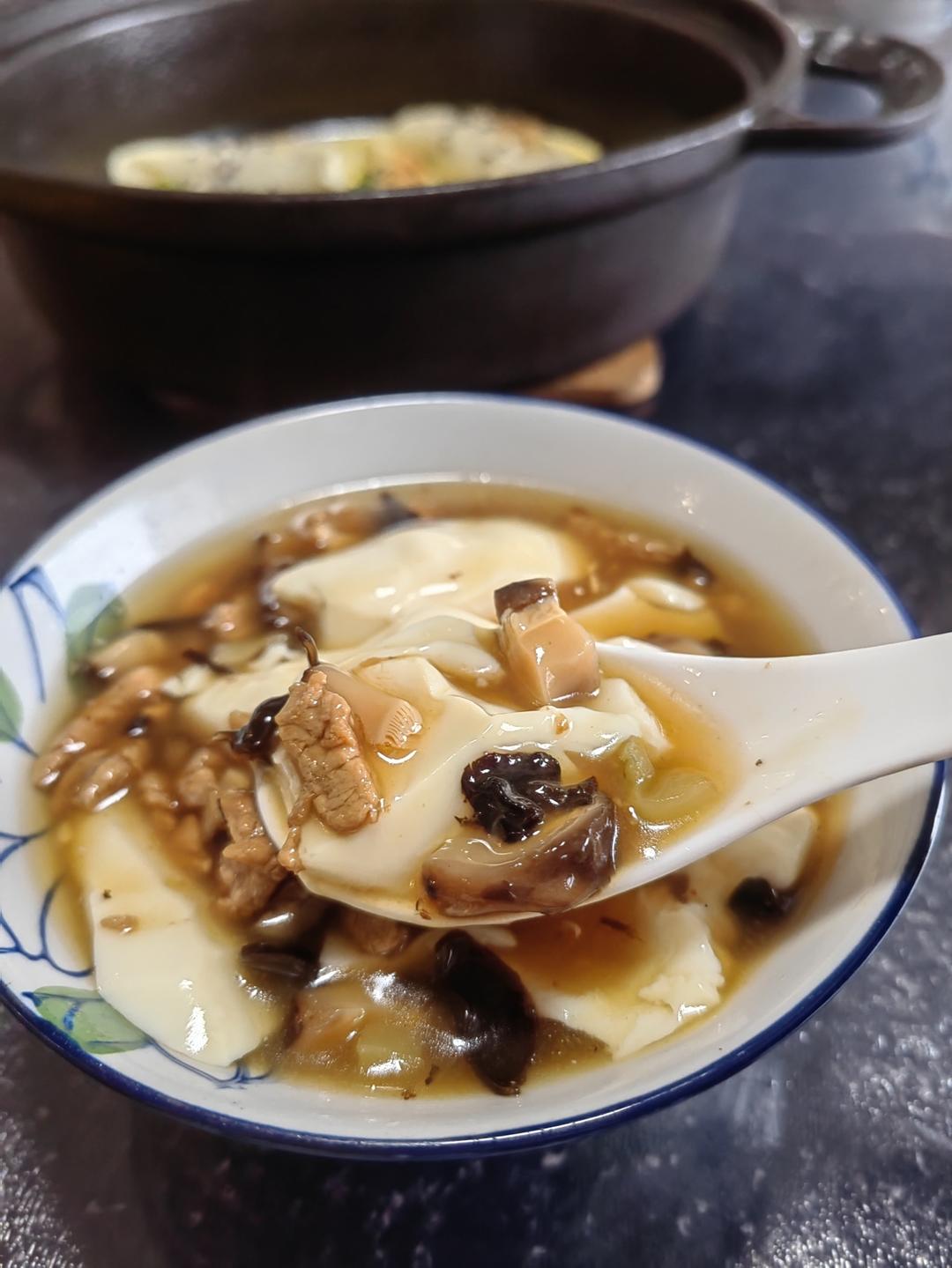 鲜香卤汁豆腐脑