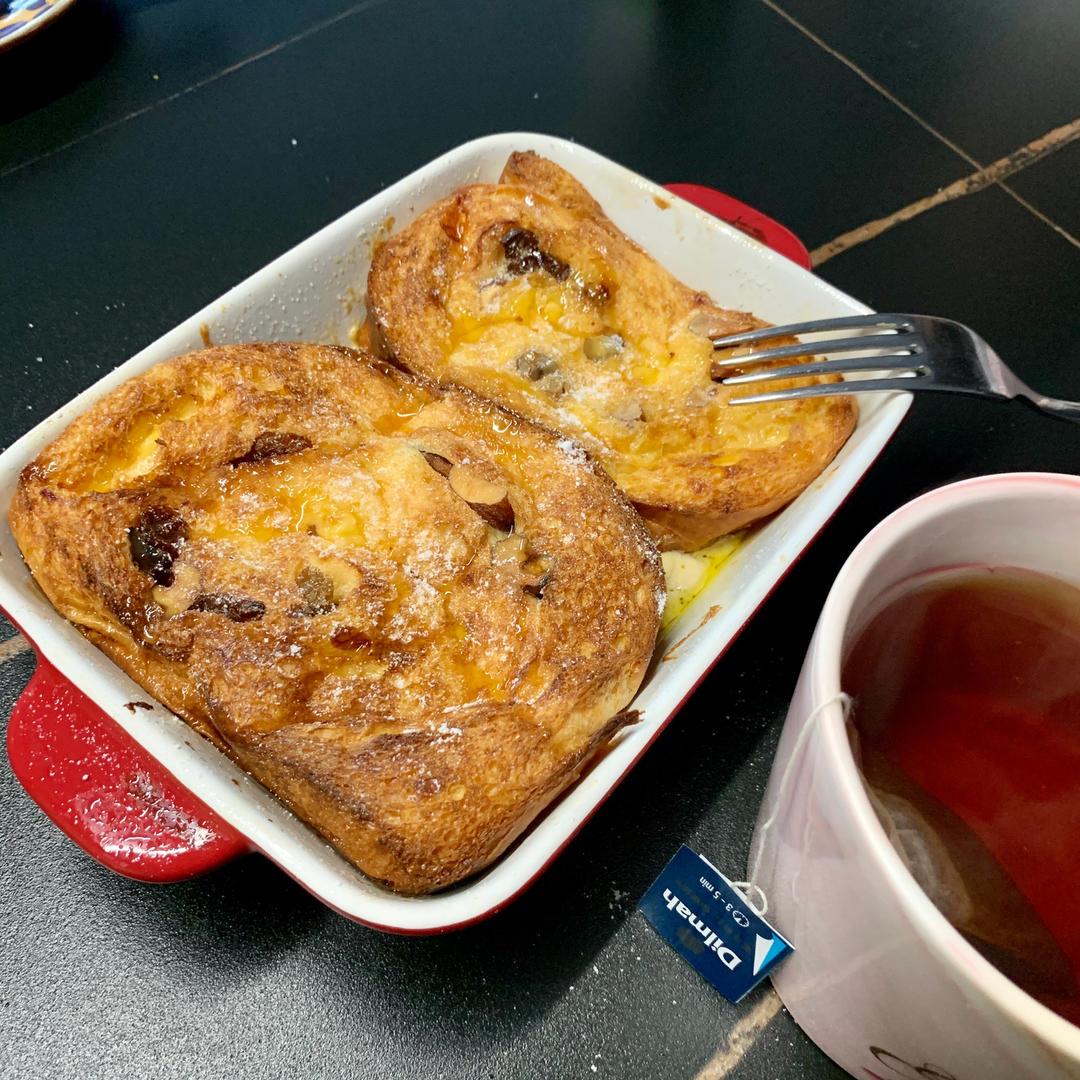 听说你们没地方传隔夜法式厚吐司