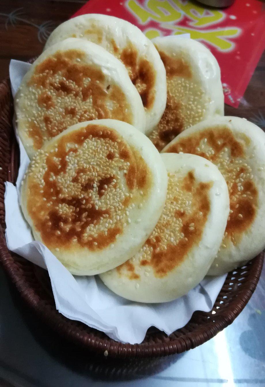 发面牛舌饼