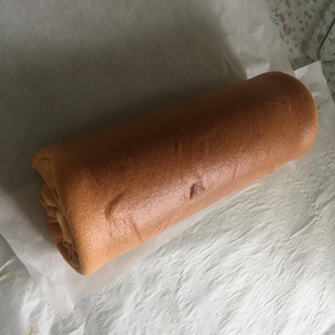 不开裂，不掉皮完美原味蛋糕卷