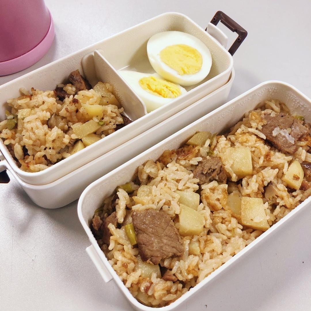 土豆焖饭（电饭锅版）
