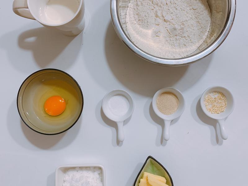 纯奶手撕吐司的做法 步骤1