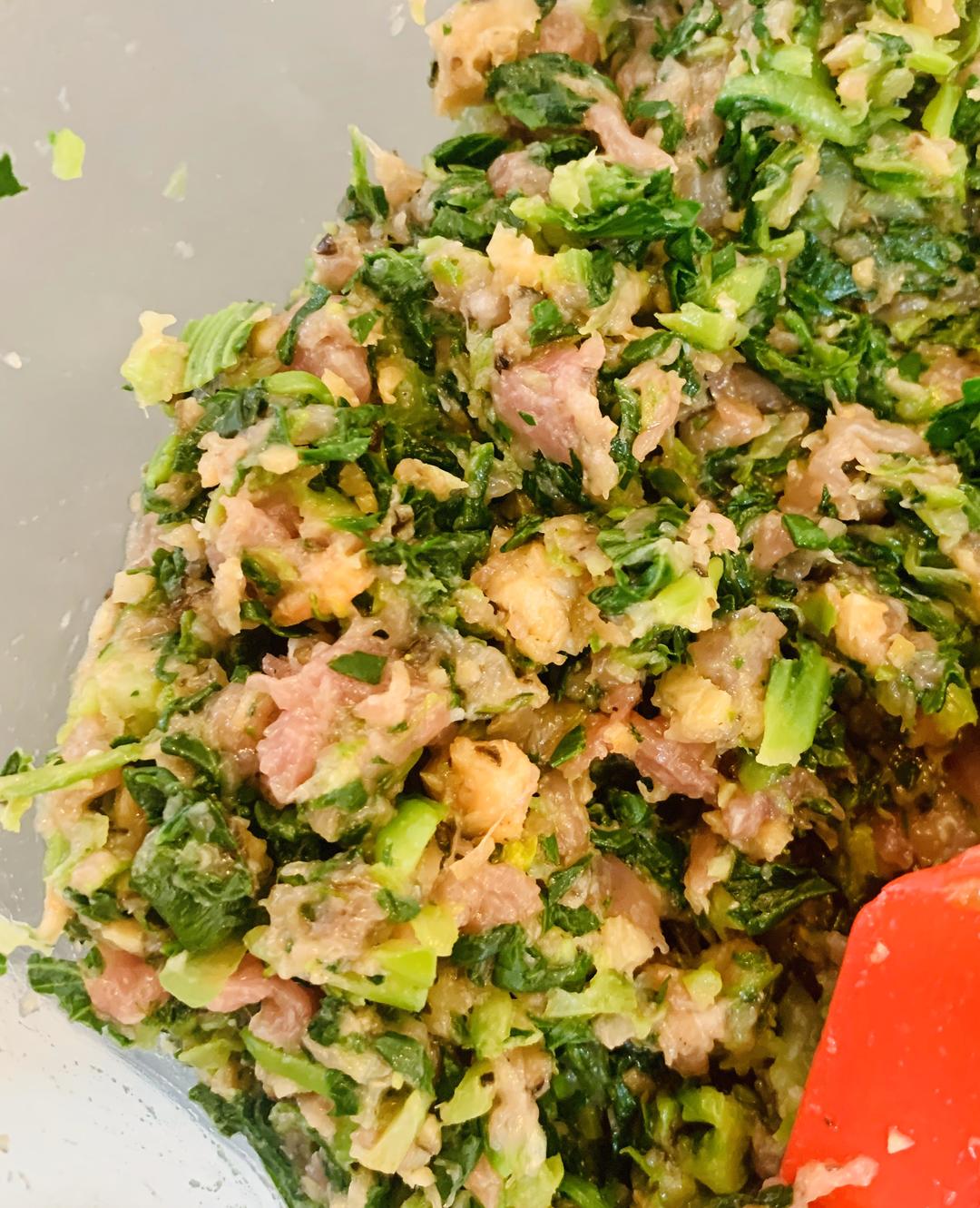 飘香的猪油菜肉大馄饨