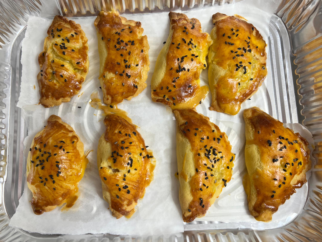 简易版蛋挞皮香蕉派