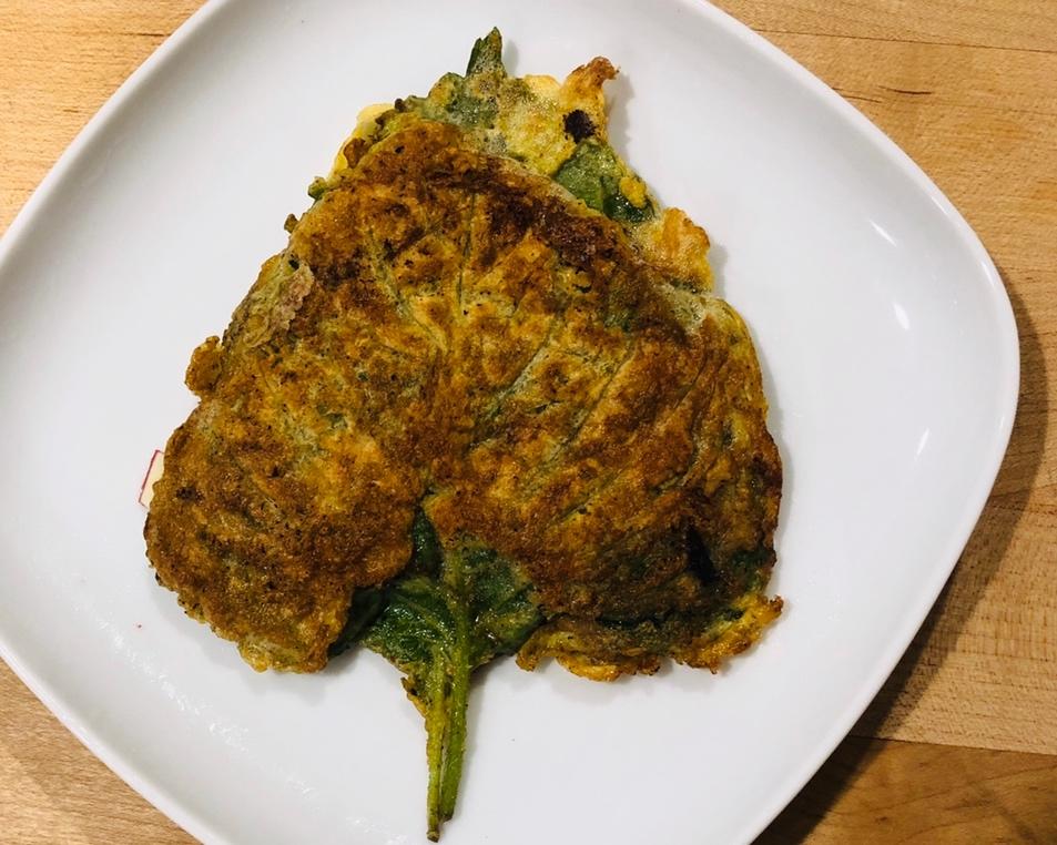 韩式紫苏牛肉煎饼的做法